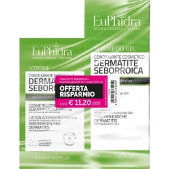 Abbinata Shampoo Gel + Lozione Dermatite Seborroica per Trattamento Completo Cuoio Capelluto e Zone Pilifere