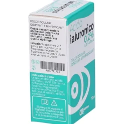 Acido Ialuronico 0.2% Collirio Idratante e Rinfrescante 10ml