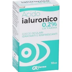 Acido Ialuronico 0.2% Collirio Idratante e Rinfrescante 10ml