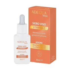 Adegua Siero Viso Vitamina C per Pelle Luminosa e Rigenerata 30ml