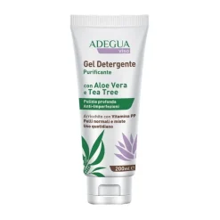 Adegua Viso Gel Detergente Purificante per Pelle Pulita e Luminosa 200 ml