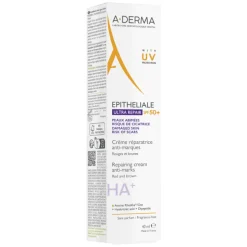 A-Derma Epitheliale Ultra HA+ Crema Ristrutturante Anti Segni con SPF50+ 40ml
