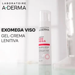 A-Derma Exomega Gel Crema Lenitiva per Pelle Secca e Reattiva 40 ml