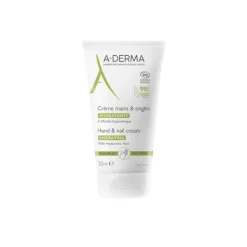 A-DERMA Les Indispensables Crema Mani & Unghie per Idratazione 50 ml