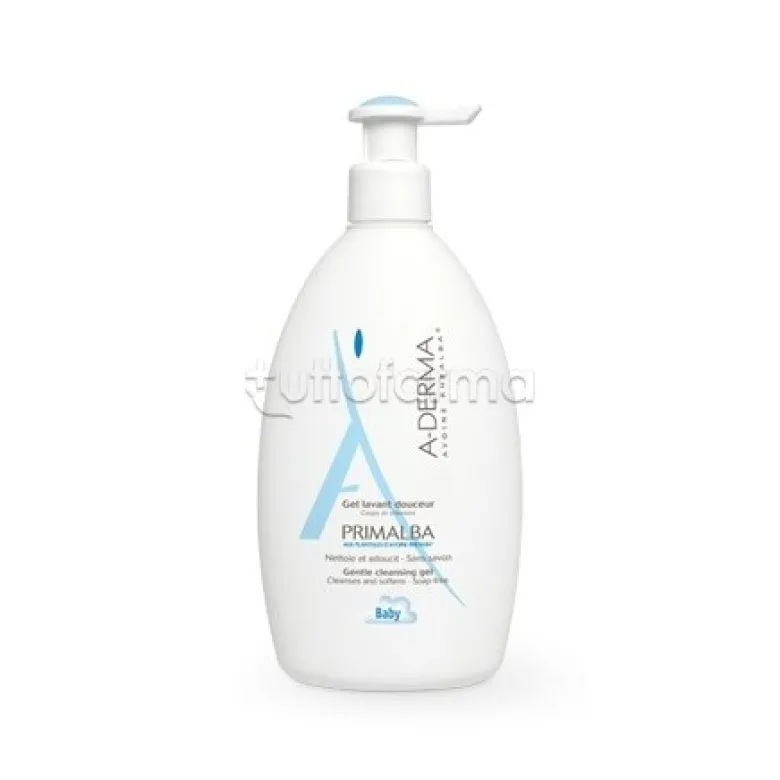 A-Derma Primalba Gel Detergente per Pelle Sensibile Flacone da 200ml