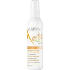 A-Derma Protect Spray Solare Viso e Corpo Bambini SPF50+ 200ml