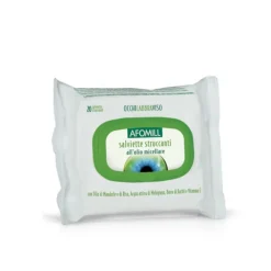 Afomill Salviette Struccanti Olio Micellare 20 Salviette