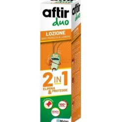 Aftir Duo Lozione Antipidocchi e Lendini per eliminare pidocchi e protezione capelli 100 ml