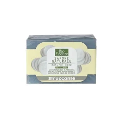 Alcea Bio Essenze Sapone Naturale Struccante per Detersione Delicata Viso 100 g