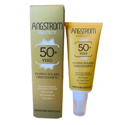 Angstrom Fluido Solare Viso Opacizzante Protezione SPF50+ 40ml