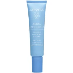 Apivita Aqua Beelicious Gel Occhi Idratante Rinfrescante per Occhiaie e Stanchezza 15ml