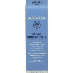 Apivita Aqua Beelicious Gel Occhi Idratante Rinfrescante per Occhiaie e Stanchezza 15ml