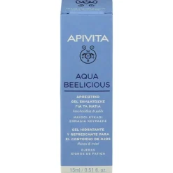 Apivita Aqua Beelicious Gel Occhi Idratante Rinfrescante per Occhiaie e Stanchezza 15ml