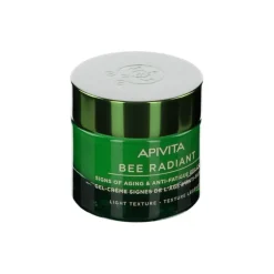 Apivita Bee Radiant Crema Gel segni dell’età e anti-fatica per pelle luminosa Vasetto 50ml