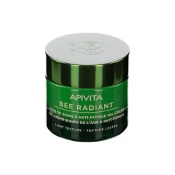 Apivita Bee Radiant Crema Gel segni dell’età e anti-fatica per pelle luminosa Vasetto 50ml