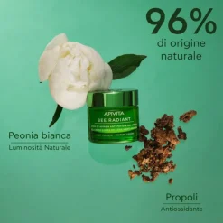 Apivita Bee Radiant Crema Gel segni dell’età e anti-fatica per pelle luminosa Vasetto 50ml