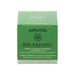 Apivita Bee Radiant Crema Segni Dell'età e Anti-Fatica per Pelle Radiosa Vasetto 50ml