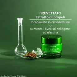 Apivita Bee Radiant Crema Segni Dell'età e Anti-Fatica per Pelle Radiosa Vasetto 50ml