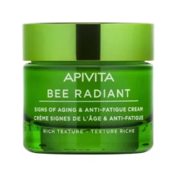 Apivita Bee Radiant Crema Segni Dell'età e Anti-Fatica per Pelle Radiosa Vasetto 50ml
