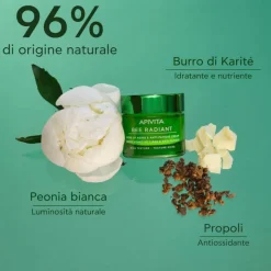 Apivita Bee Radiant Crema Segni Dell'età e Anti-Fatica per Pelle Radiosa Vasetto 50ml