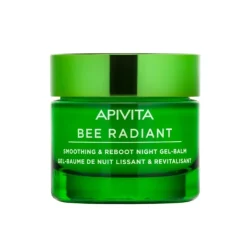 Apivita Bee Radiant Gel-Balsamo Notte trattamento antietà e illuminante 50ml
