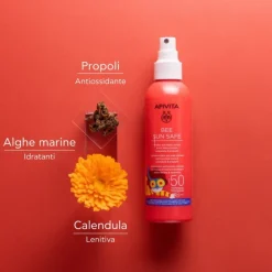 Apivita Bee Sun Safe Lozione Spray Hydra Sun Bambino protezione solare bambini 200ml