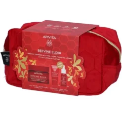 Apivita Cofanetto Natale Beevine Elixir Texture Leggera routine antirughe completa formato regalo