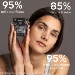 Apivita Express Propolis maschera purificante per pelli grasse 2 tubetti da 8ml