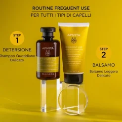 Apivita Frequent Use Balsamo Delicato per Capelli Morbidi e Protetti 150ml