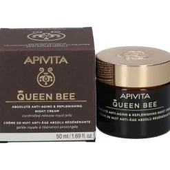 Apivita Queen Bee Crema Notte Anti-età e Rimpolpante 50ml