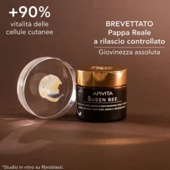 Apivita Queen Bee Crema Notte Anti-età e Rimpolpante 50ml