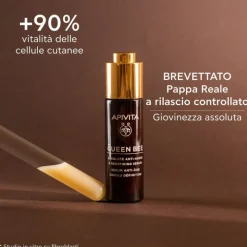 Apivita Queen Bee Siero Anti-età Assoluto & Rassodante per Pelle Giovane e Tonica 30ml