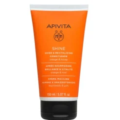 Apivita Shine Balsamo Illuminante Rivitalizzante per Capelli Luminosi e Protetti 150ml