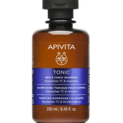 Apivita Tonic Shampoo Tonificante Uomo per Rinforzare e Contrastare la Caduta dei Capelli 250ml