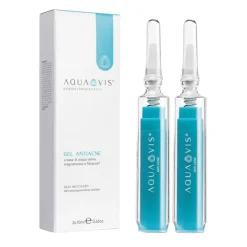 Aquavis Gel Antiacne per Pelle Acneica 2 Flaconcini da 10ml