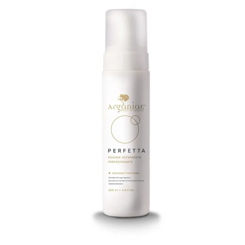 Arganiae Perfetta Mousse Detergente per Pelle Mista e Grassa 200ml