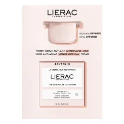 Arkeskin Coffret Crema Giorno per Pelle in Menopausa con Ricarica 2x50ml