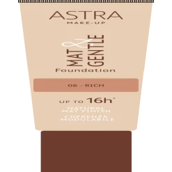 Astra Mat & Gentle Foundation 06 - Fondotinta Effetto Mat 25 ml