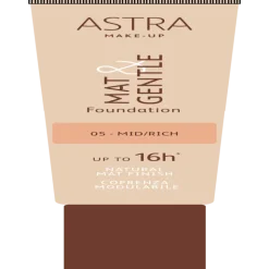 Astra Mat & Gentle Foundation 05 - Fondotinta Effetto Mat 25 ml