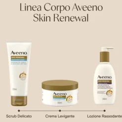 Aveeno Skin Renewal Lozione Rassodante Corpo Idratante e Levigante 300ml