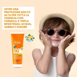 Avene Latte Solare Protezione Alta SPF 50+ per Bambini 250ml