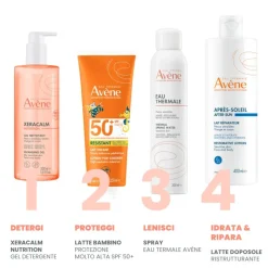 Avene Latte Solare Protezione Alta SPF 50+ per Bambini 250ml