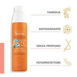 Avene Solare Spray Bambino Protezione SPF50+ 200ml