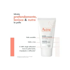 Avène Maschera Lenitiva per Pelle Sensibile 50 Ml