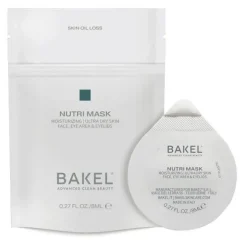 Bakel Nutri Mask Maschera Viso Anti-Età Nutriente per Pelle Secca e Spenta 8ml