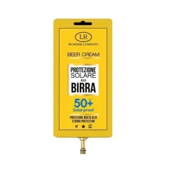 Beer Cream Protezione Solare alla Birra SPF 50+ per Protezione Solare Molto Alta 15ml