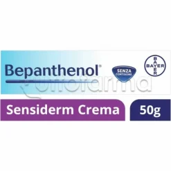 Bepanthenol Sensiderm Crema lenitiva Dermatite e Prurito 50g
