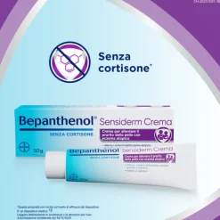 Bepanthenol Sensiderm Crema lenitiva Dermatite e Prurito 50g