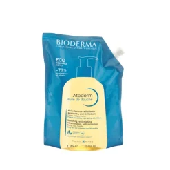 Bioderma Atoderm Huile de Douche Olio Detergente Ricarica 1L