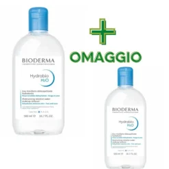 Bioderma Hydrabio Soluzione Detergente Viso e Occhi 500ml + OMAGGIO